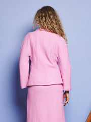 Mira Boucle Fitted jacket Flamingo Pink / Z