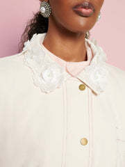 <b>DREAM</b> Valley Flower Embellished Jacket