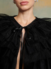 <b>DREAM</b> Crane Tulle Ruffle Jacket