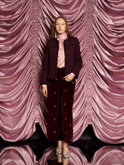 <b>DREAM</b> Satine Velvet Tweed Jacket