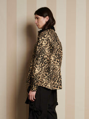 Conrad Leopard Worker Jacket Leopard Tan / Z