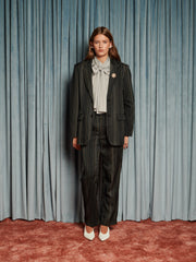 Richie Stripe Single Breasted Blazer