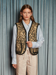 Ward Leopard Vest
