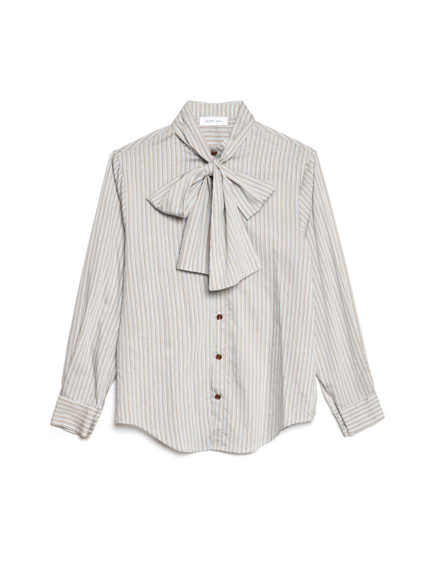 Arthur Stripe Bow Shirt