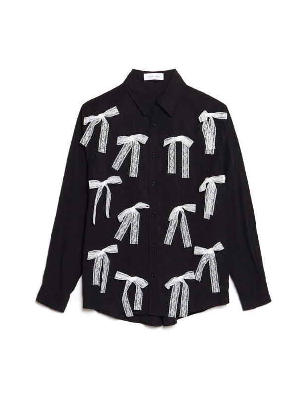 Gibson Lace Bow Shirt