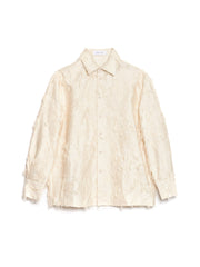 Lens Frayed Overshirt