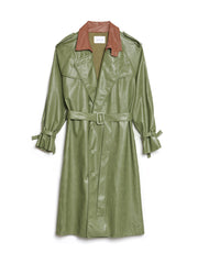 Scout PU Trench Coat