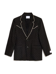Frankie Polka Dot Single Breasted Blazer