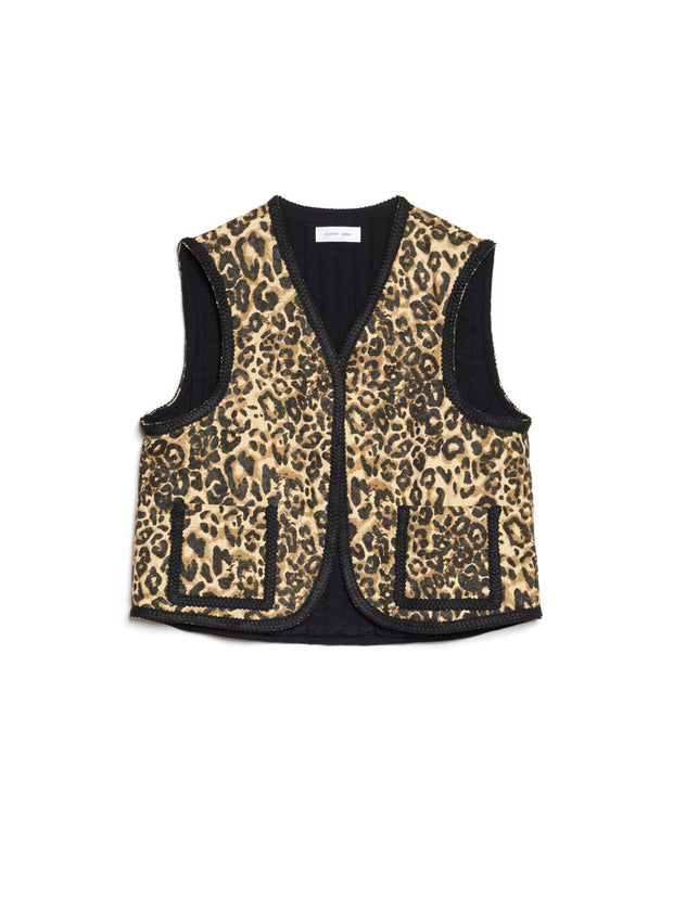 Ward Leopard Vest