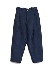 Dinah Jacquard Barrel Trousers