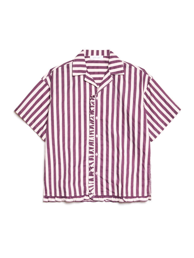Deck Stripe Revere Collar Shirt