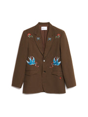 Lilian Embroidered Blazer