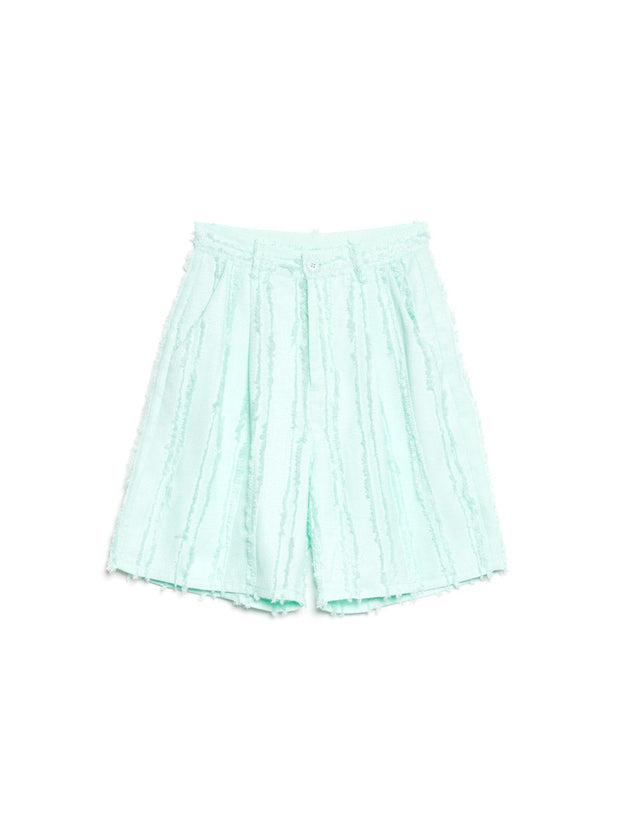Davy Frayed Bermuda Shorts