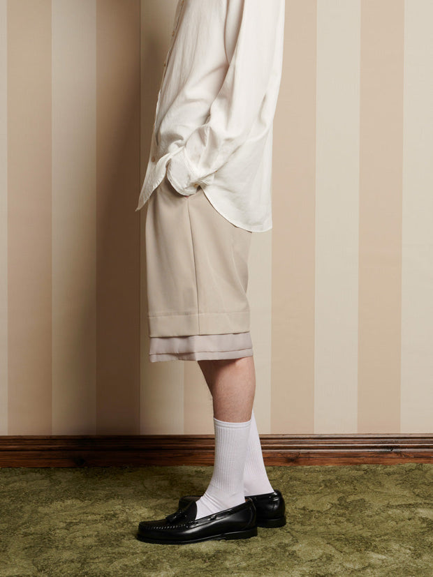 Drew Bermuda Shorts Mushroom Grey / Z