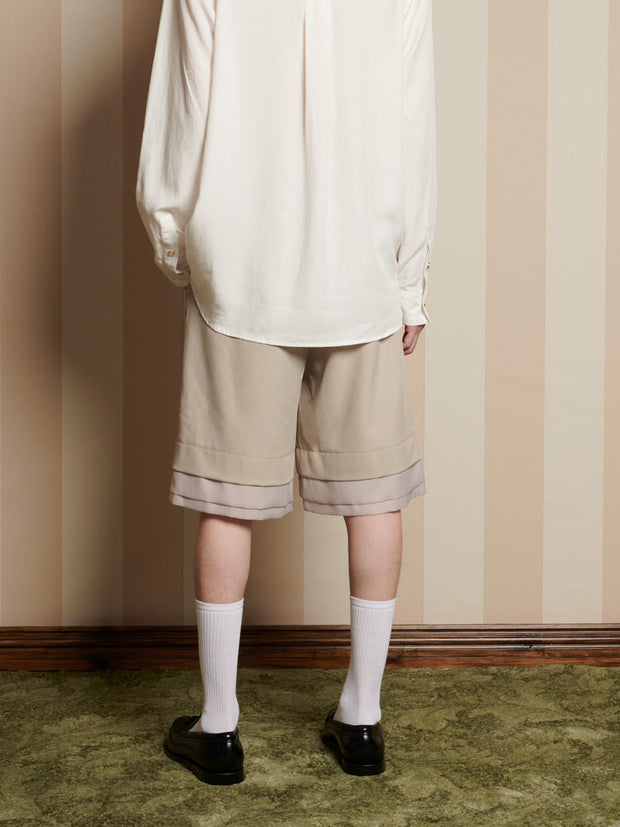 Drew Bermuda Shorts Mushroom Grey / Z