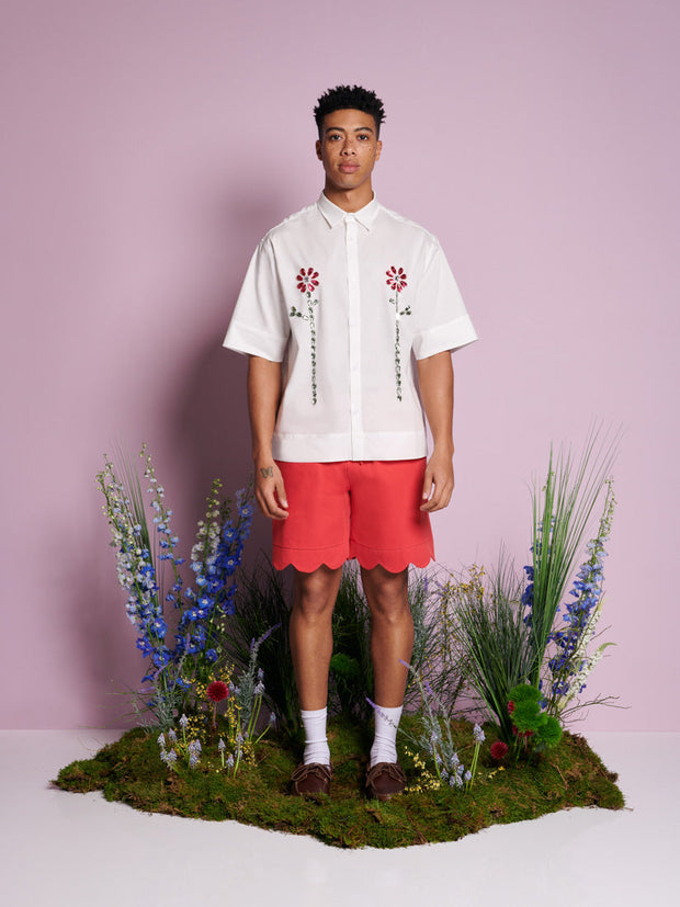 Chirp Scallop Shorts