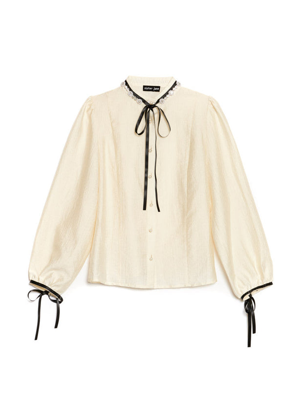 Encore Trim Blouse