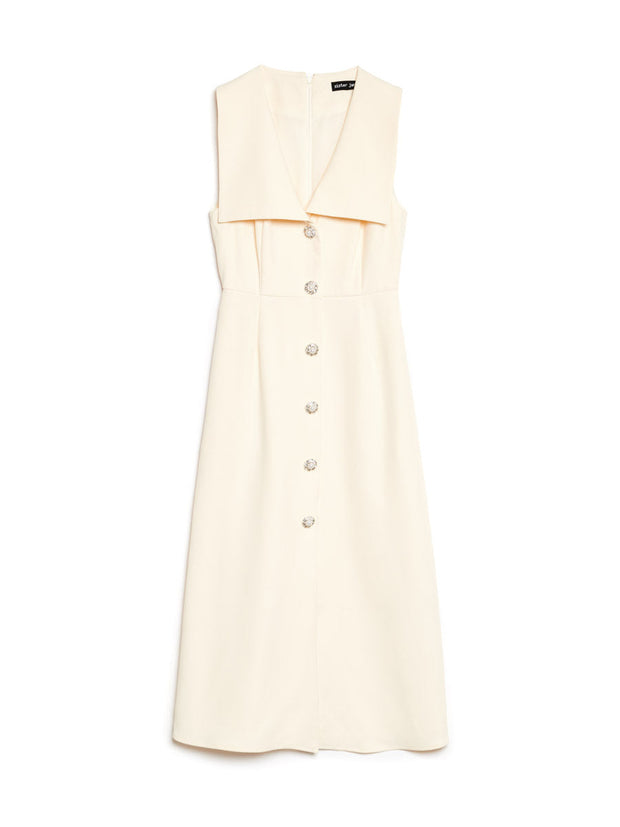 Birdie Collared Midi Dress