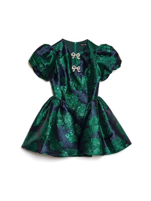 Lili Jacquard Mini Dress