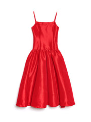 Quartet Taffeta Midi Dress