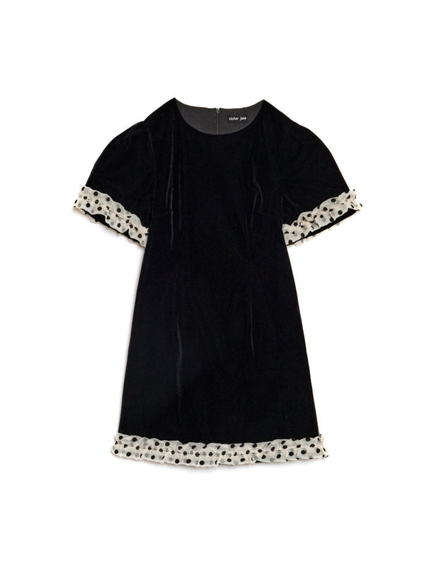 City Velvet Mini Dress