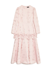 Gloss Jacquard Midi Dress