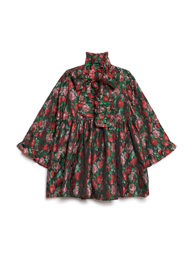 Fantasy Jacquard Mini Dress