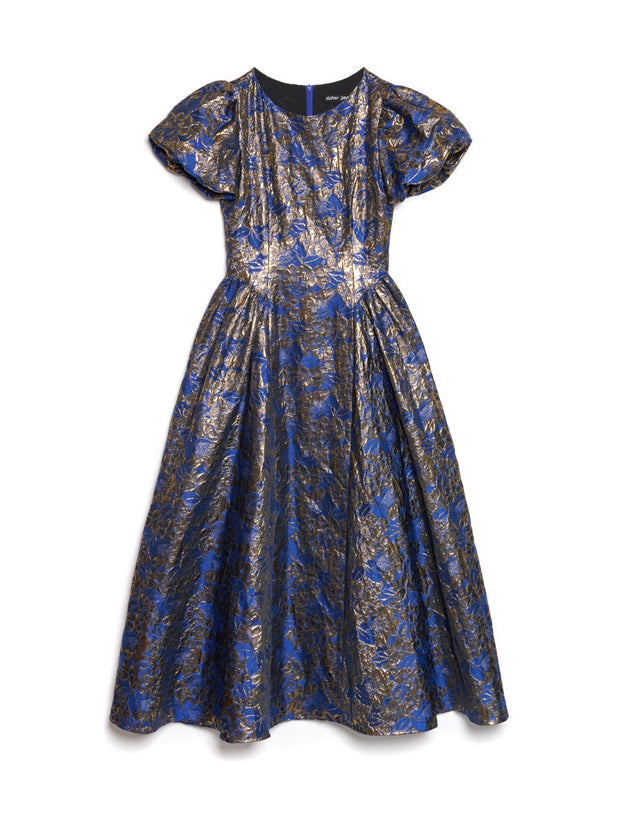 Matinee Jacquard Midi Dress