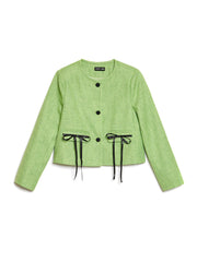 Theatre Tweed Bow Jacket