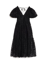 Laced Night Midi Dress