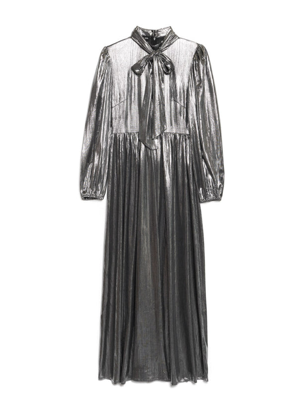 Disco Darling Lame Maxi Dress