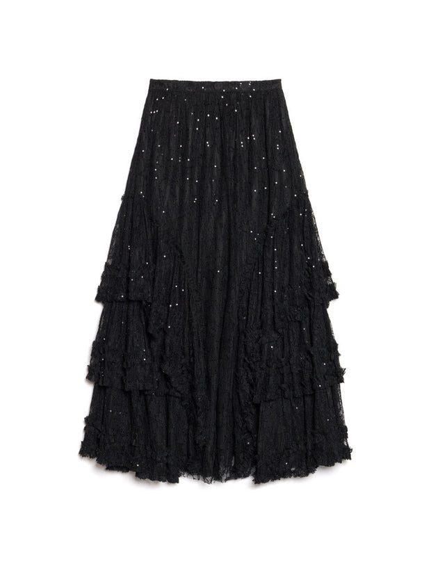 Eclipse Lace Midi Skirt