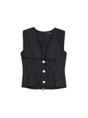 Birdie Collared Vest