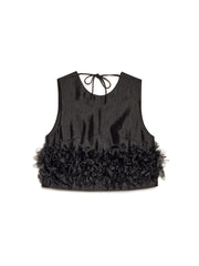 Plume Organza Top
