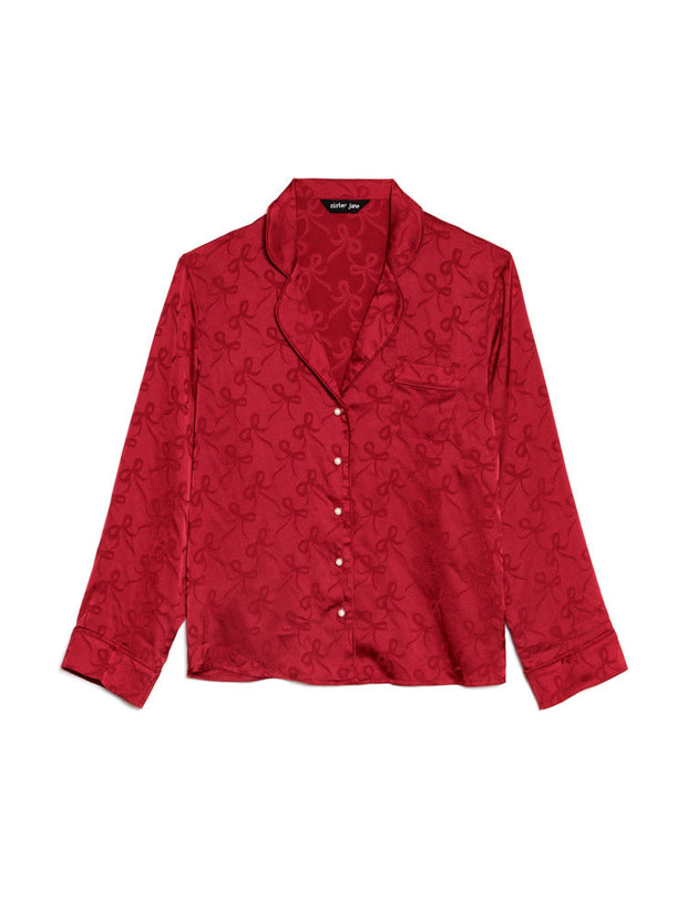 Dita Bow Pyjama Top