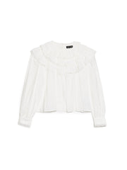 Chamber Ruffle Top