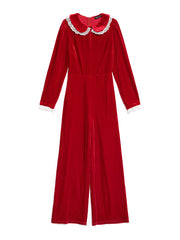 Ballad Velvet Jumpsuit