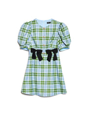 Foyer Check Mini Dress