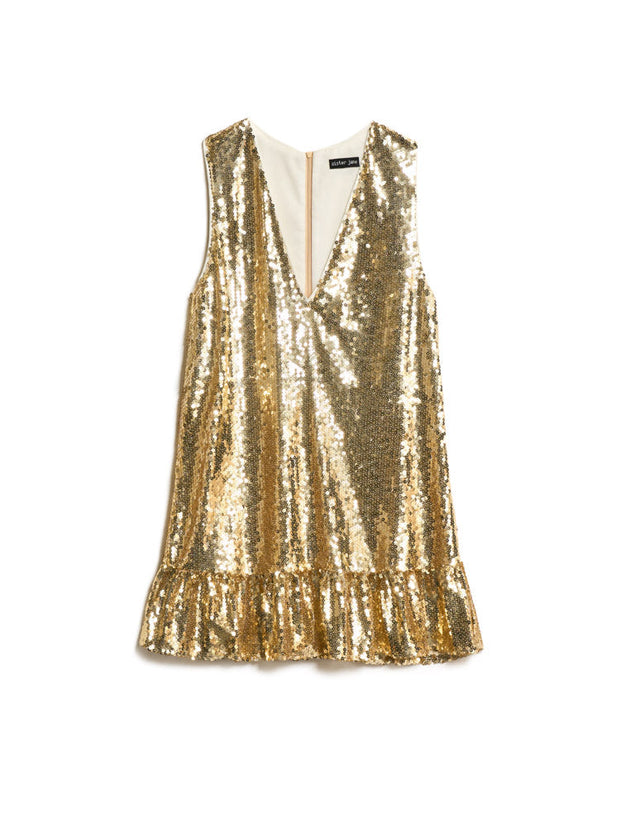 Glitterball Sequin Mini Dress