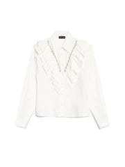 Starry Ruffle Blouse