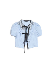 Bluebell Tie Front Top