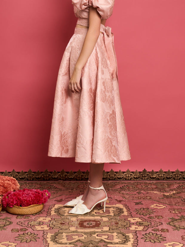 <b>DREAM</b> Amber Jacquard Midi Skirt