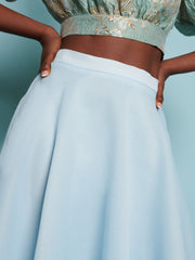 <b>DREAM</b> Fig Pleat Midi Skirt
