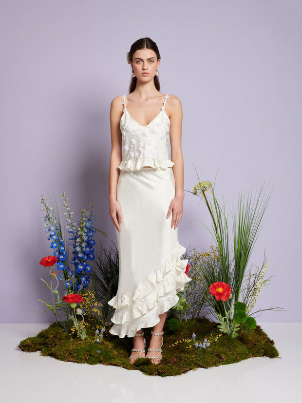 <b>DREAM</b> Forget Me Not Asymmetric Skirt