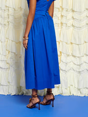 <b>DREAM</b> Blue Diary Midi Skirt Cobalt Blue / Z