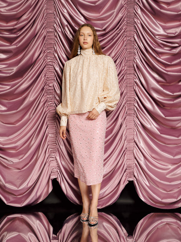 <b>DREAM</b> Pink Parade Embellished Skirt