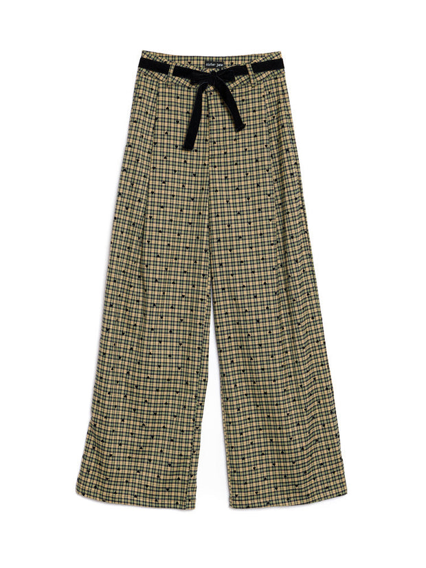 Pine Check Trousers