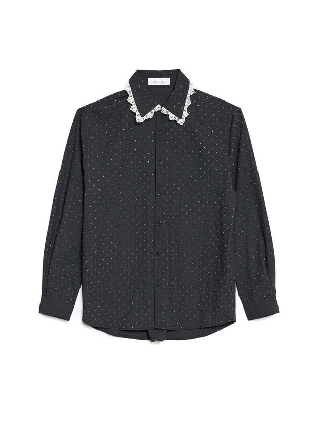 Prince Lace Trim Shirt