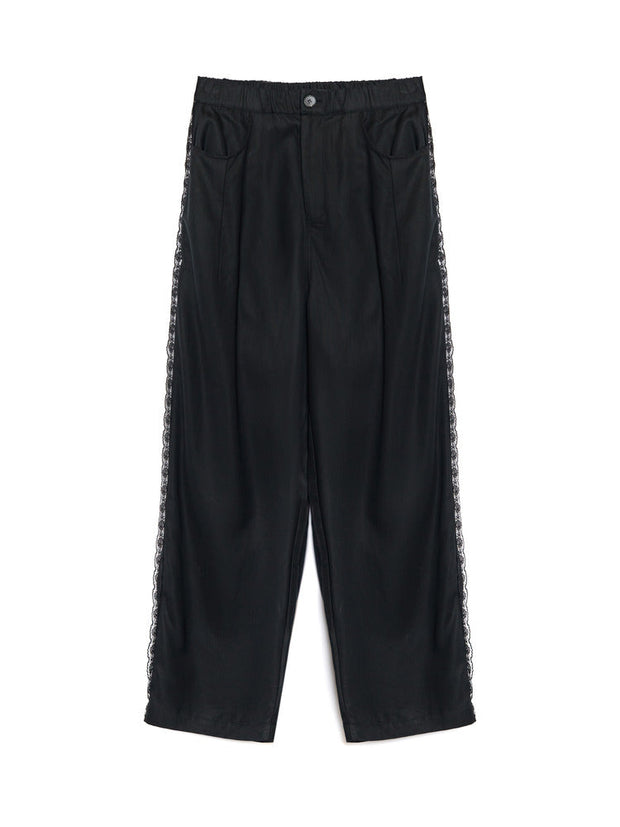 Prince Lace Trim Trousers