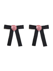 Almond Rose Hair Clips